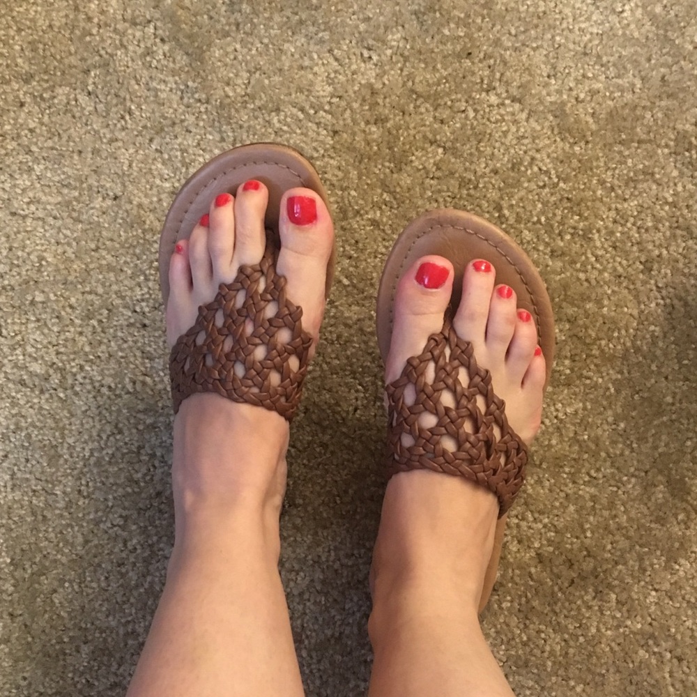 ❗️Final price! ❗️ Cityclassified Sandals (Brown)
